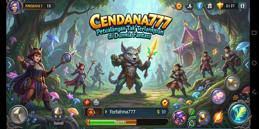 Tangkapan layar <strong>CENDANA777</strong> menampilkan aksi seru dalam dunia petualangan.
