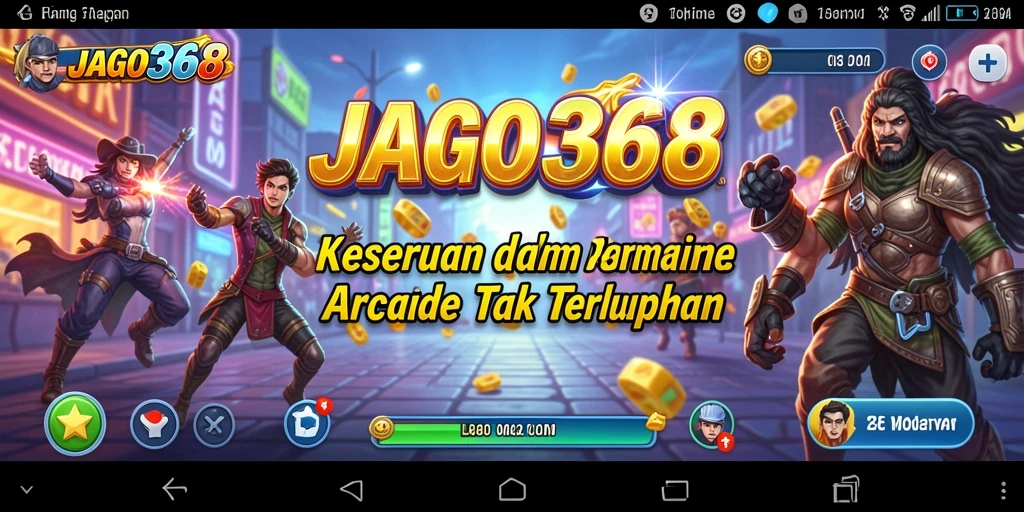 Tampilan gameplay seru di JAGO368 dengan tantangan yang menarik.