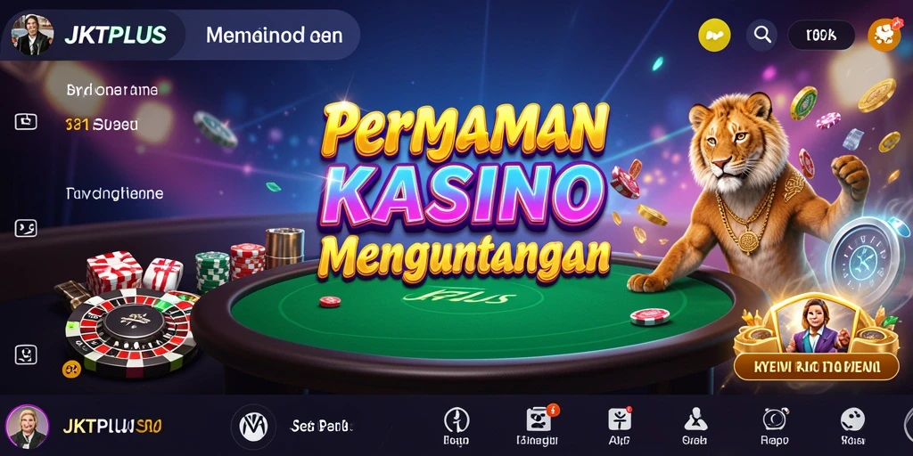 Tampilan menarik dari gameplay Kasino JKTPLUS yang mengasyikkan.