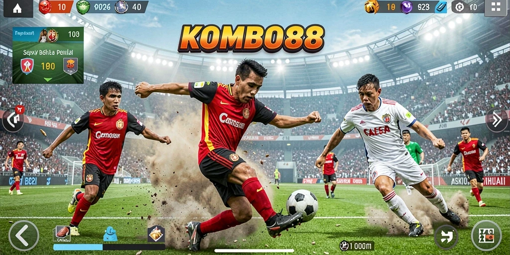 Tampilan gameplay KOMBO88 yang mendebarkan dan realistis.
