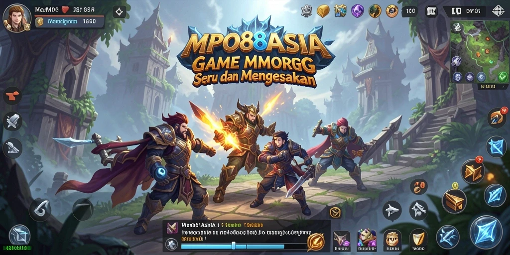Screenshot gameplay MPO88ASIA menampilkan pertarungan seru dan petualangan menarik.