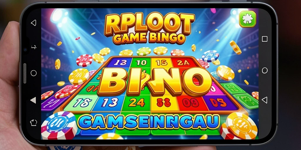 Tangkapan layar utama RPLOOT menampilkan gameplay Bingo yang menegangkan.