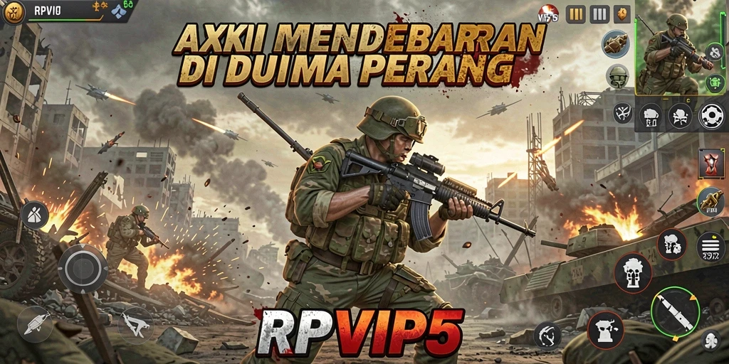 Tampilan gameplay RPVIP5 yang penuh aksi dan mendebarkan.