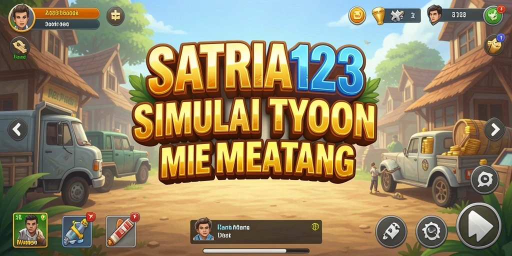 Gameplay menarik dari SATRIA123 dengan elemen Tycoon yang mendalam.