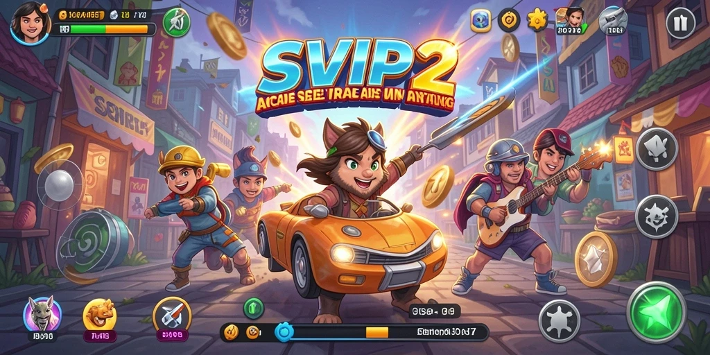 Screenshot gameplay SVIP2 menampilkan tantangan seru dan karakter menarik.