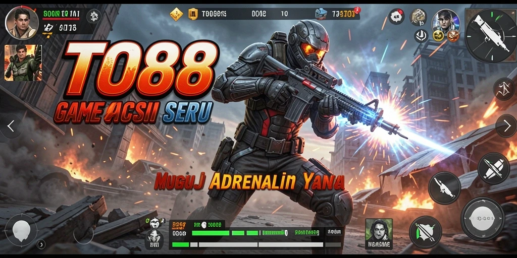 Screenshot gameplay TO88 yang menampilkan aksi mendebarkan.