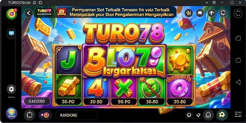 Tangkapan layar TURBO78 menunjukkan gameplay slot yang mendebarkan dan menarik.