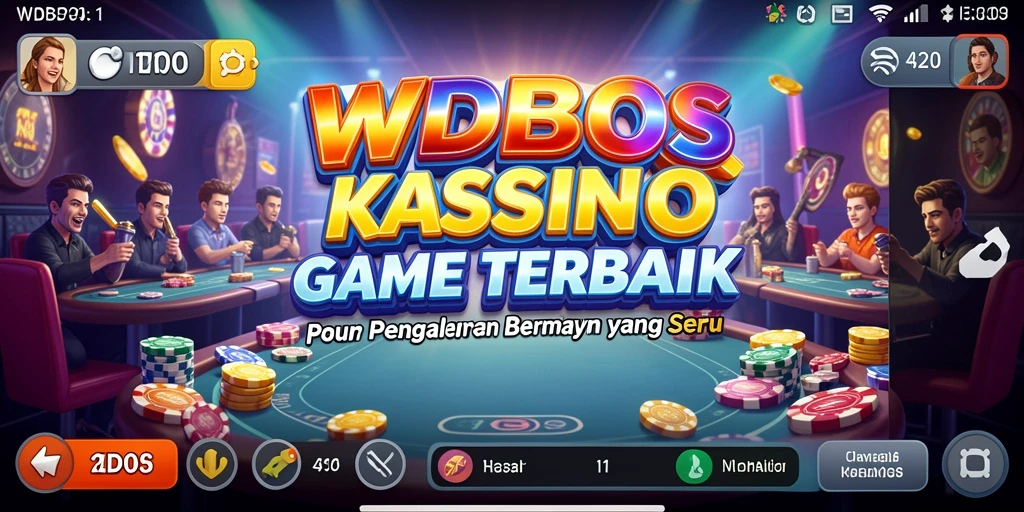 Tampilan gameplay WDBOS yang menarik dan seru di kasino.